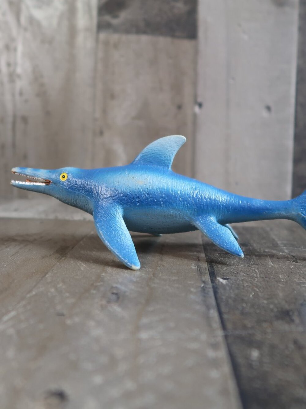 Ichthyosaurus Ichthyosaur Dinosaur Blue Plastic Toy Geoworld 1:20 Scale
